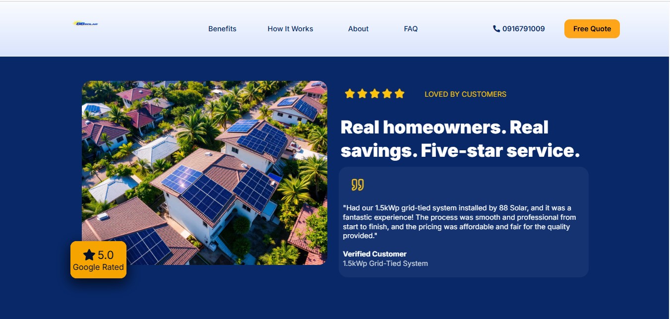 Landing Page - Testimonials